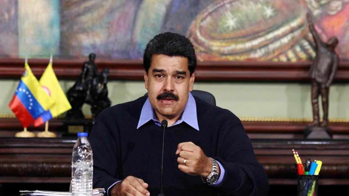 
El presidente venezolano Nicolás Maduro durante una alocución televisiva, el 11 de septiembre. 
