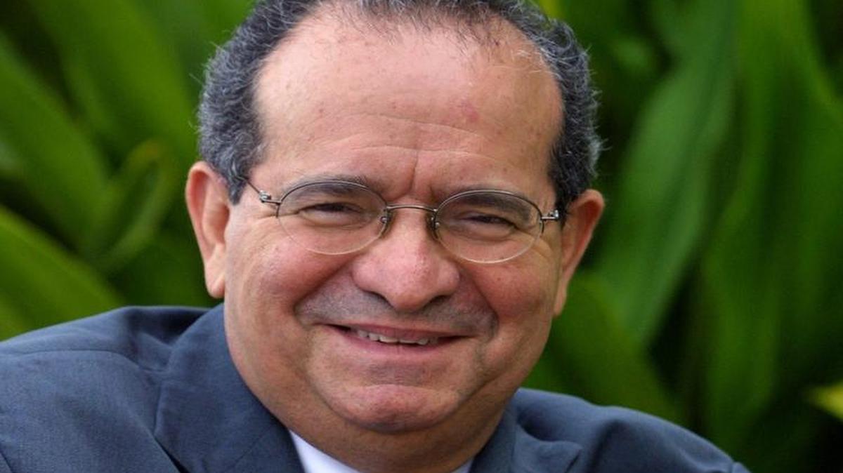 El ex alcalde metropolitano de Caracas, Alfredo Peña, el 29 de junio de 2001.