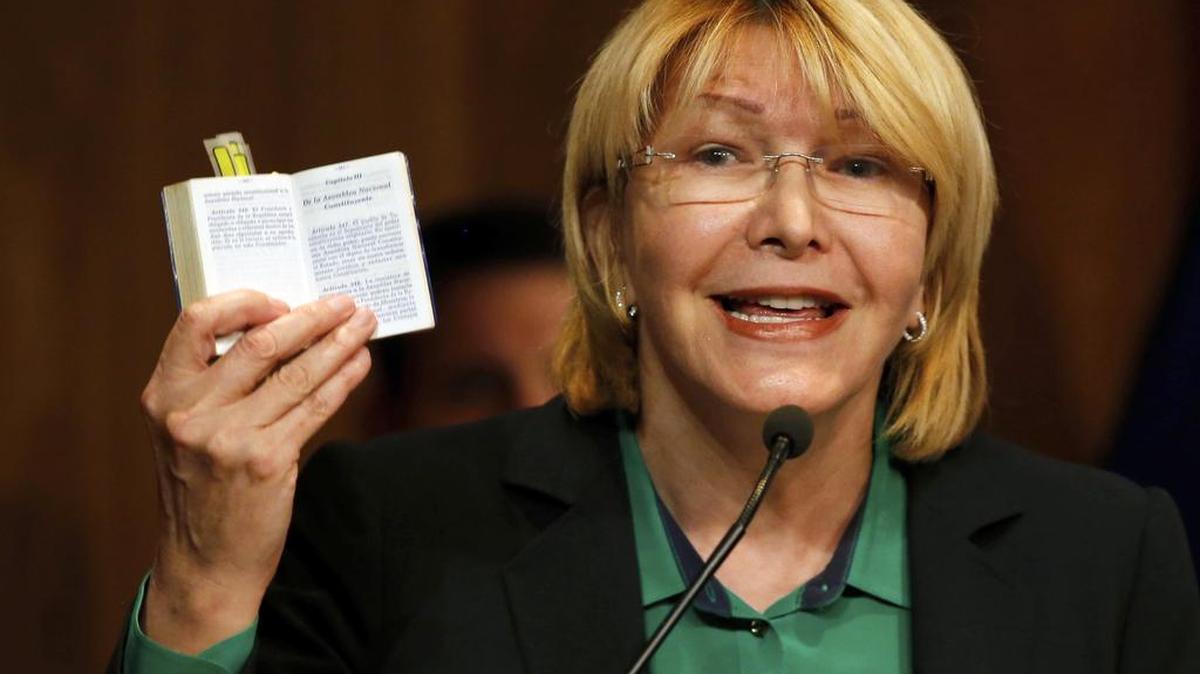 La fiscal general de Venezuela, Luisa Ortega Díaz, el martes 25 de julio de 2017.