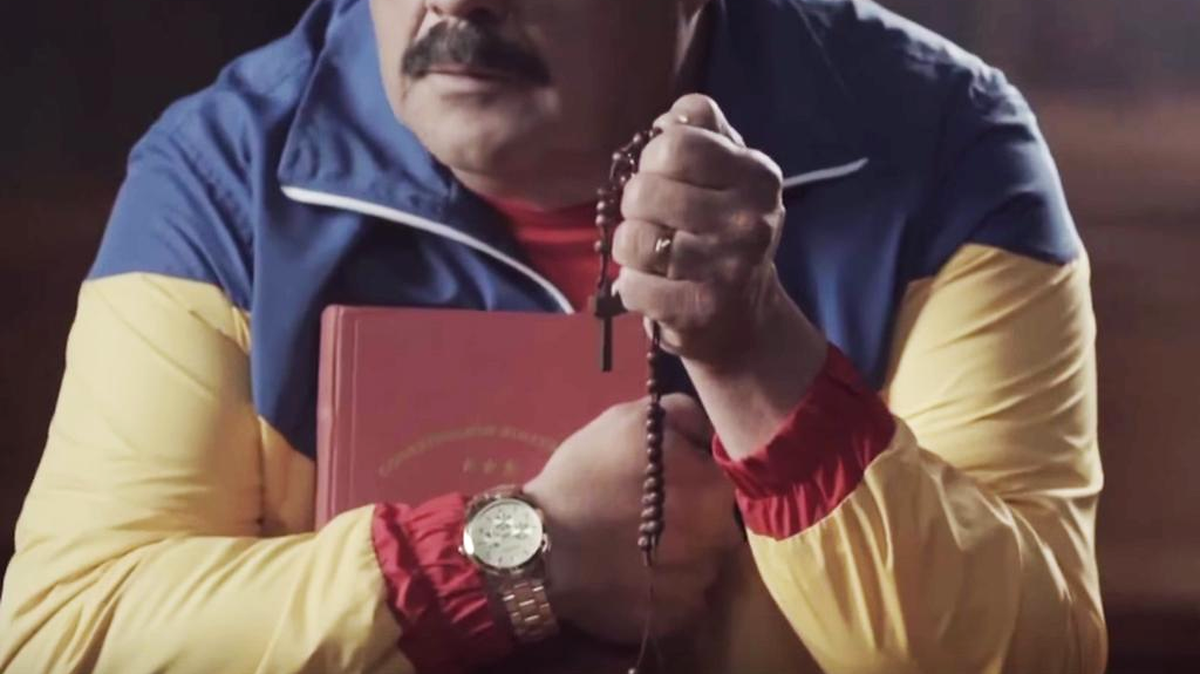 
Imagen del comercial de la empresa WOM Chile. 

