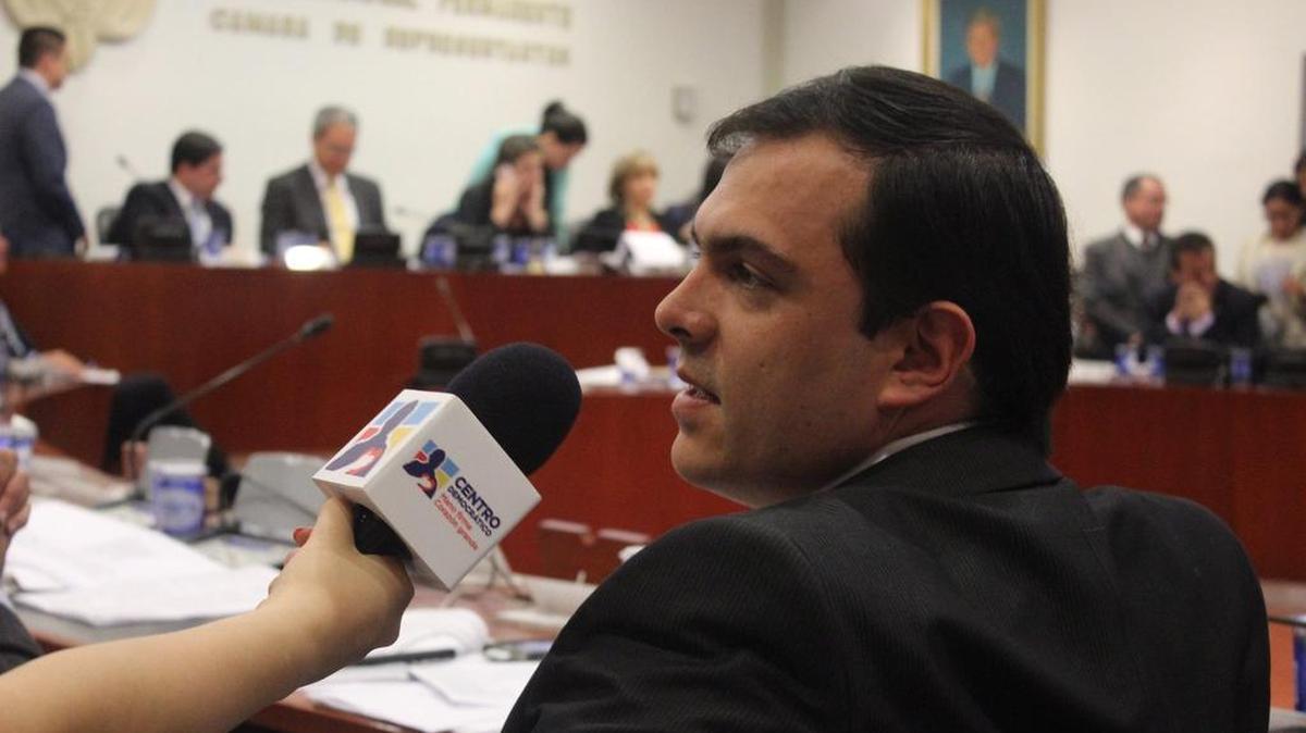 
El diputado colombiano Santiago Valencia.
