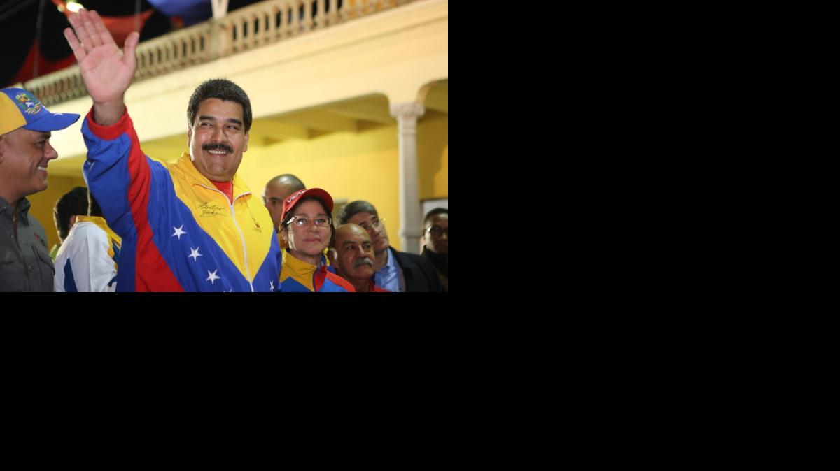 
El presidente venezolano Nicolás Maduro, durante un acto de gobierno el jueves 12 de febrero en la ciudad de Caracas.


