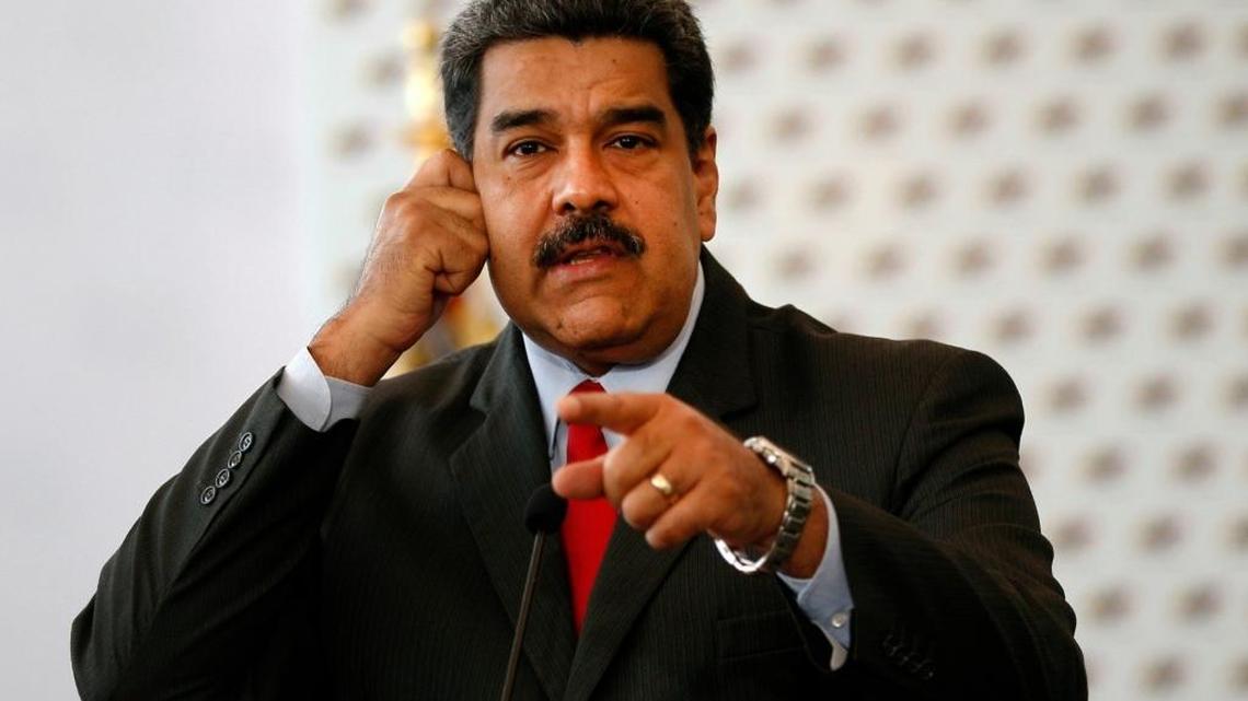 El presidente de Venezuela, Nicolás Maduro en Caracas el 2 de marzo de 2018.