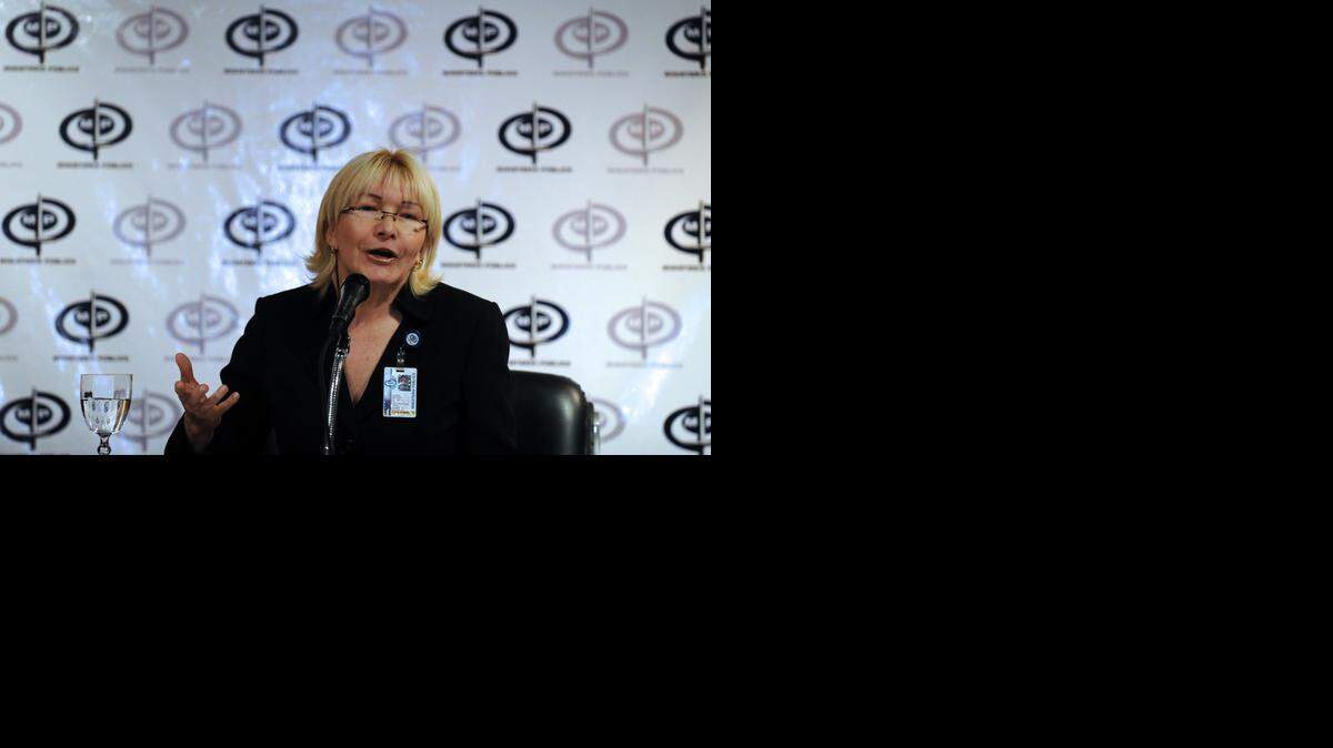 La fiscal general de Venezuela, Luisa Ortega.