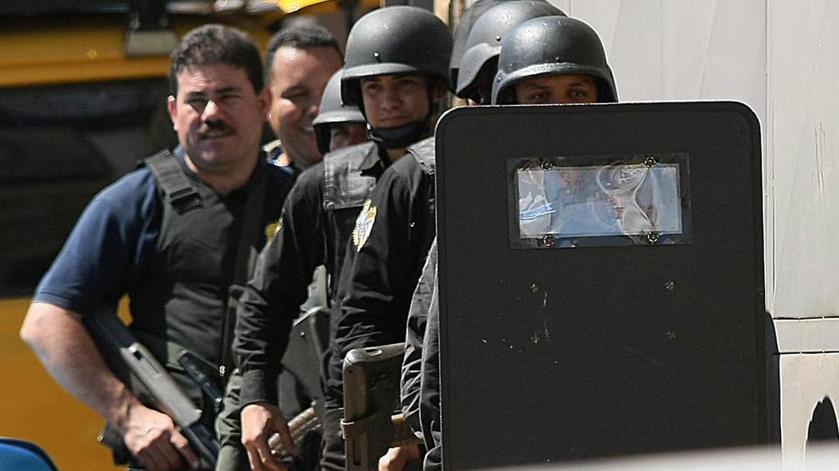Foto de archivo de un equipo antisecuestro en el estado Guárico en enero de 2008.