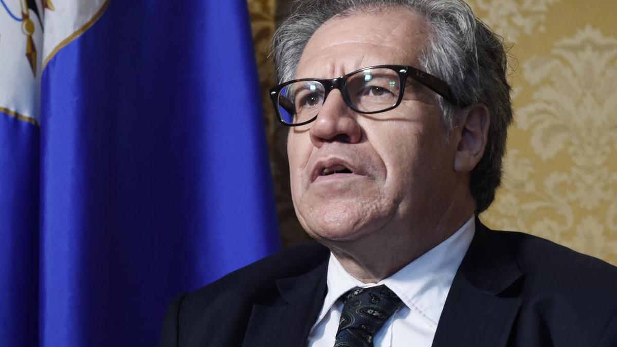 Fotografía del Secretario General de la OEA, Luis Almagro, en la sede de la Organización de Estados Americanos (OEA) en Washington, DC. el pasado19 de mayo de 2016.