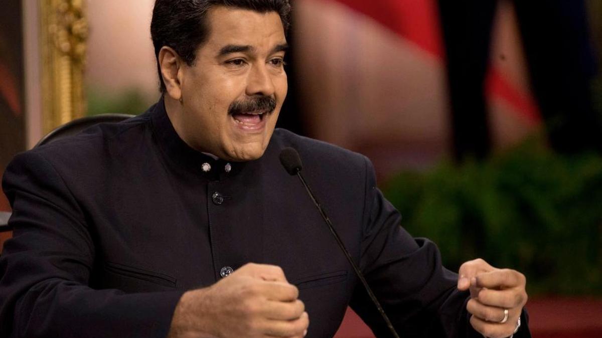 Nicolás Maduro durante una conferencia de prensa en Caracas, el pasado 22 de agosto. Maduro anunció el domingo la creación de una criptomoneda para Venezuela.