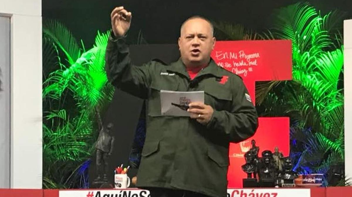 Diosdado Cabello, el número dos del chavismo, se burló de la entrevista entre Jaime Bayly y Rafael Poleo, que terminó en gritos el lunes pasado.