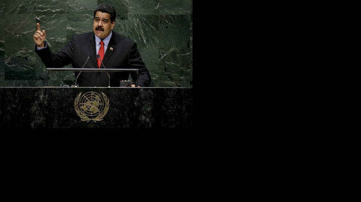 
Nicolás Maduro durante su participación en la 69 Asamblea General de la ONU, el pasado miércoles 24 de septiembre.



