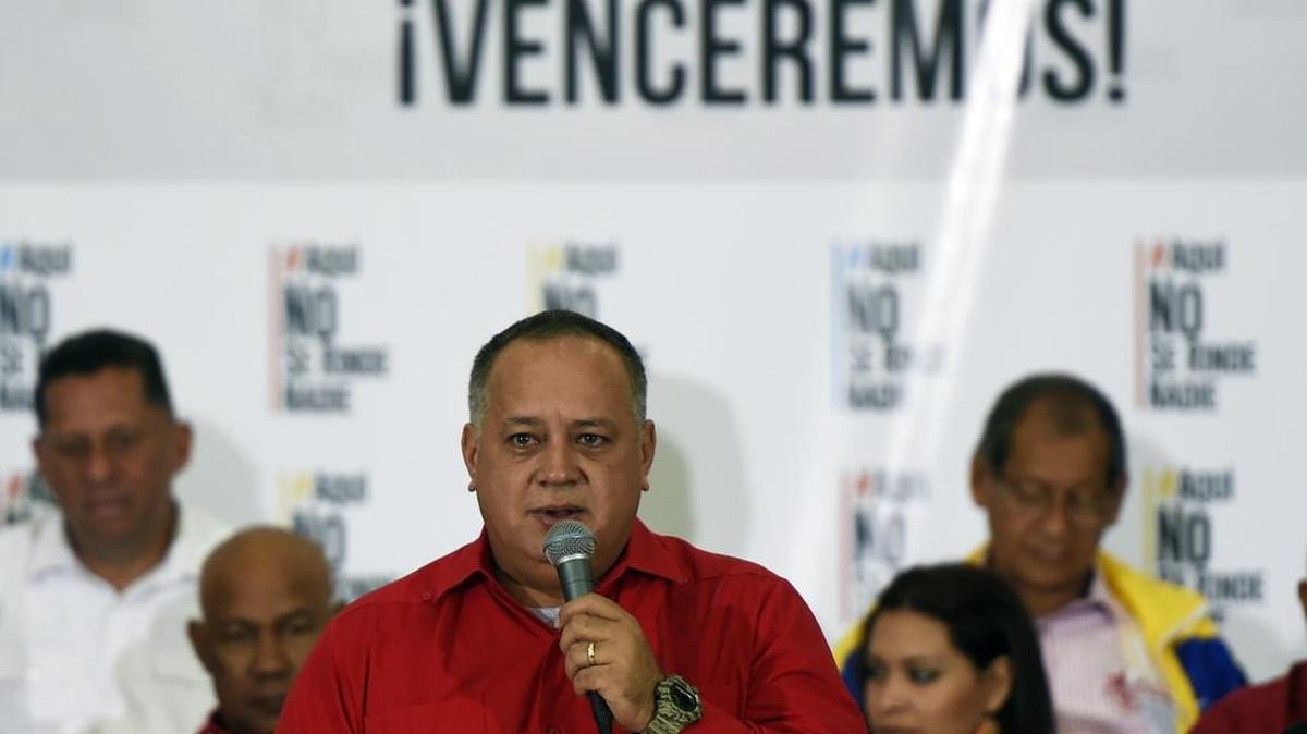 El diputado venezolano Diosdado Cabello.