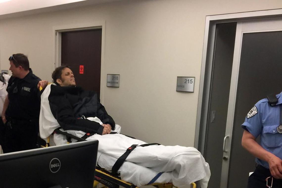 José Andrés Blanco, mejor conocido como Blanquito Man, es llevado de emergencia a un hospital en Nueva York.