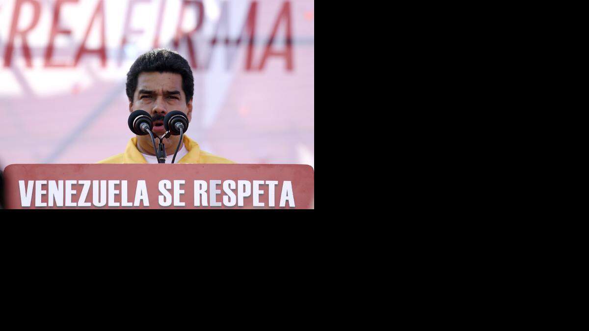 
El presidente venezolano Nicolás Maduro fustigó el lunes al Congreso de EEUU por su determinación de imponerle sanciones. 
