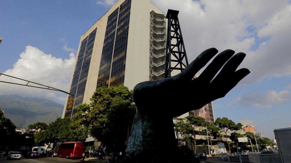 Edificio de PDVSA en Caracas.