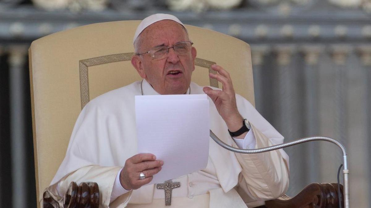 El papa Francisco el 15 de abril de 2015.