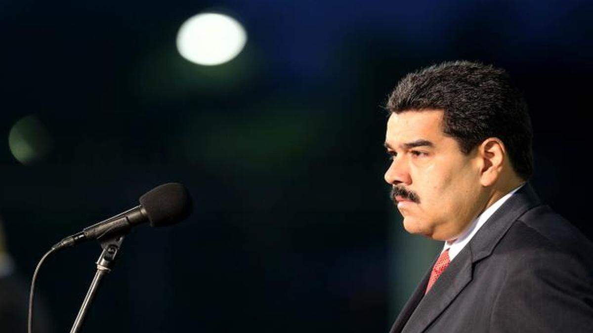 
El mandatario venezolano Nicolás Maduro cuando se aprestaba a pronunciar un discurso el pasado 27 de octubre en Fuerte Tiuna, en Caracas.
