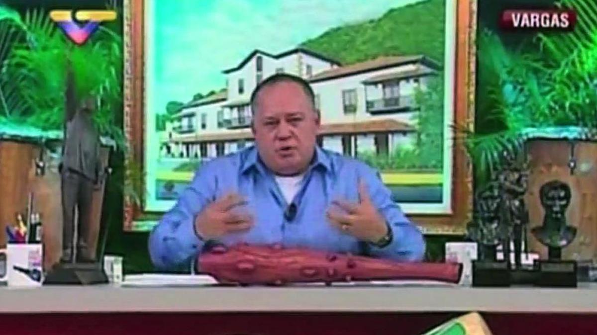 Diosdado Cabello es el presidente del Parlamento venezolano, y también candidato chavista a las legislativas del 6 de diciembre.