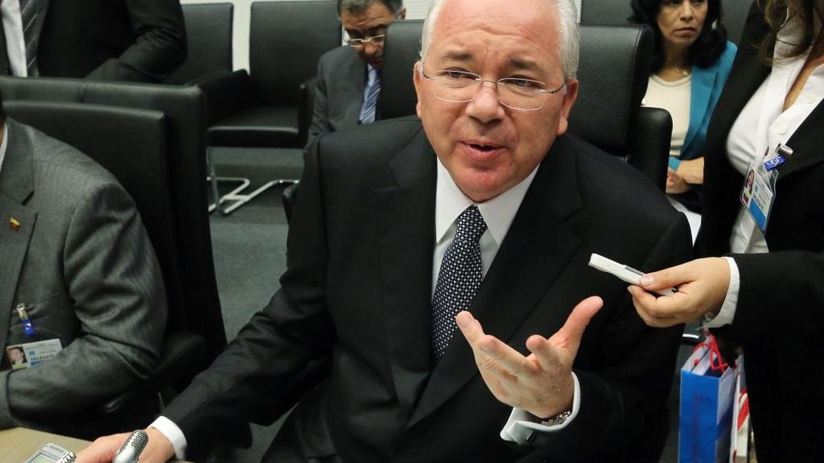 El embajador venezolano ante la ONU, Rafael Ramírez en julio del 2014.