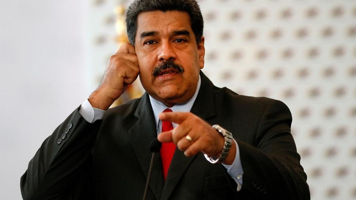 El gobernante venezolana Nicolás Maduro, durante una conferencia de prensa en Caracas el 2 de marzo del 2018.