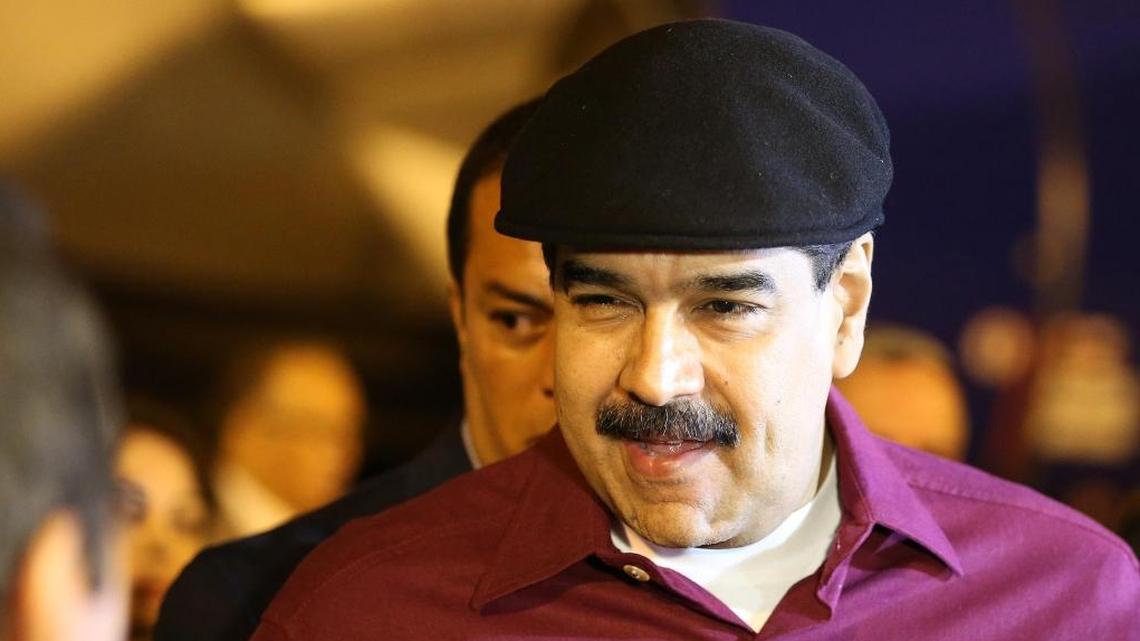El gobernante venezolano Nicolás Maduro en Argelia en septiembre del 2017.