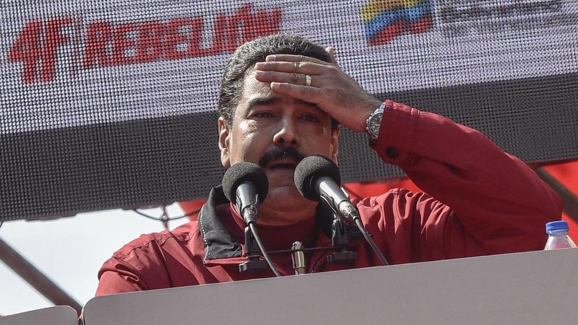 Nicolás Maduro durante la conmemoración, el pasado 4 de febrero, del 24 aniversario de la fallida insurrección militar comandada por Hugo Chávez en 1992.