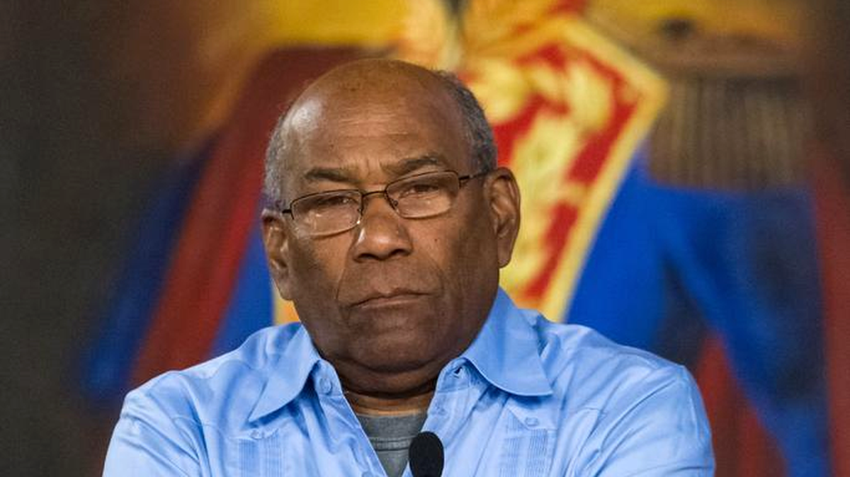 El vicepresidente de Venezuela Aristóbulo Istúriz. 