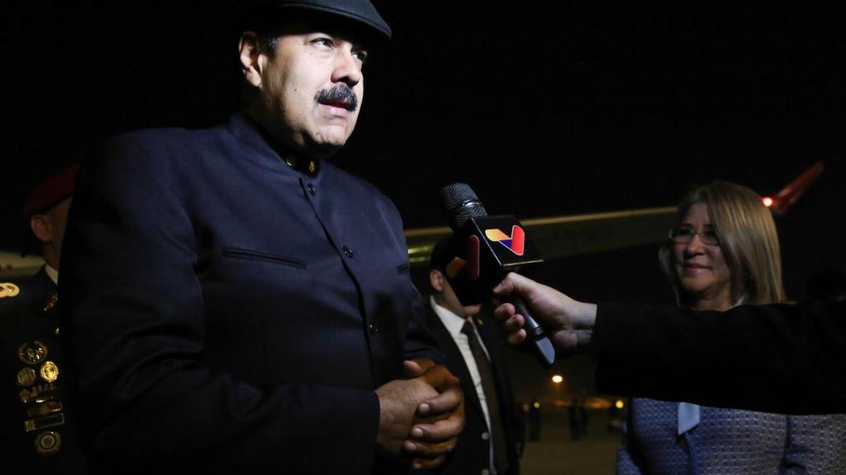 El gobernante venezolano Nicolás Maduro durante su visita a Beijing, China, el 13 de septiembre del 2018.