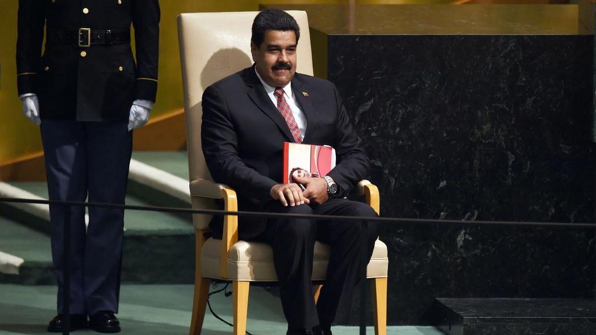
Nicolás Maduro, presidente de Venezuela, espera su turno el martes para pronunciar un discurso en la Asamblea General de las Naciones Unidas, en Nueva York.
