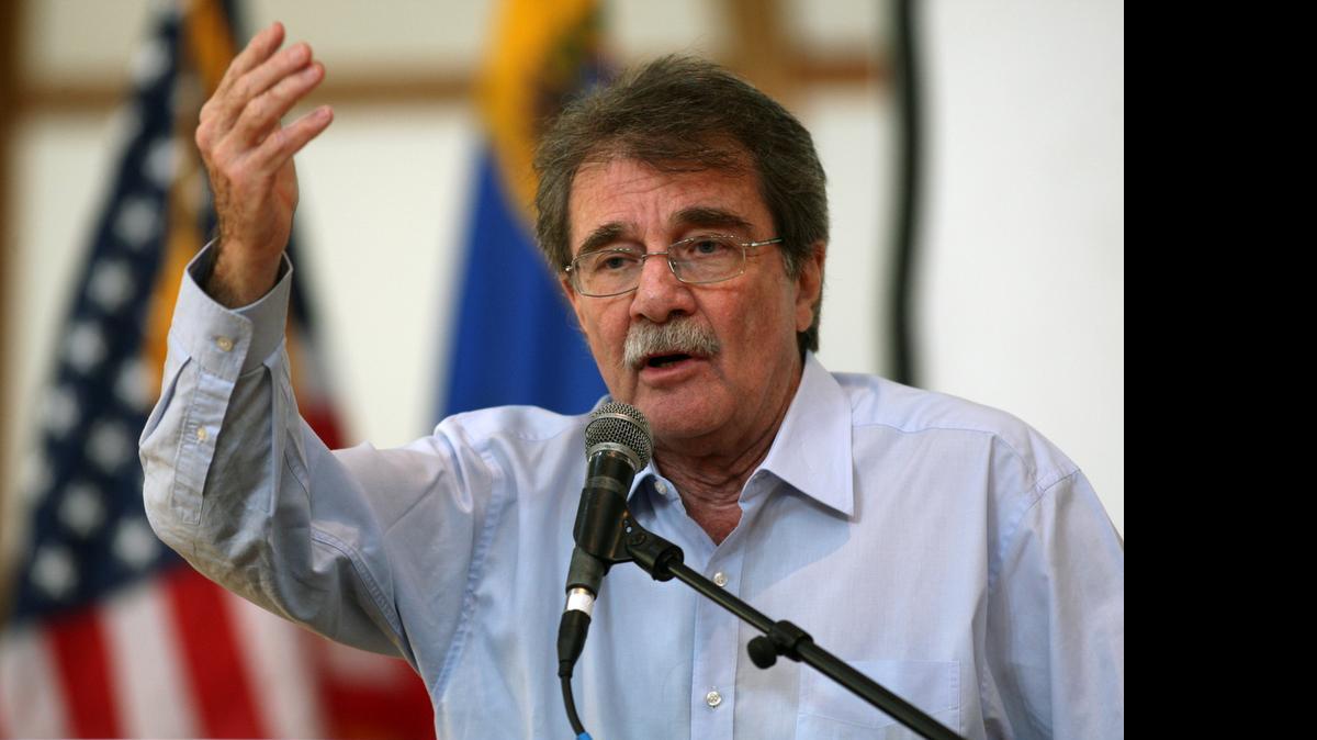 
Teodoro Petkoff , director del periódico Tal Cual de Venezuela, durante una visita a Miami.
