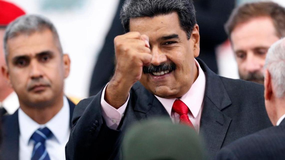 El gobernante Nicolás Maduro en un acto realizado el 22 de mayo en Caracas, Venezuela.