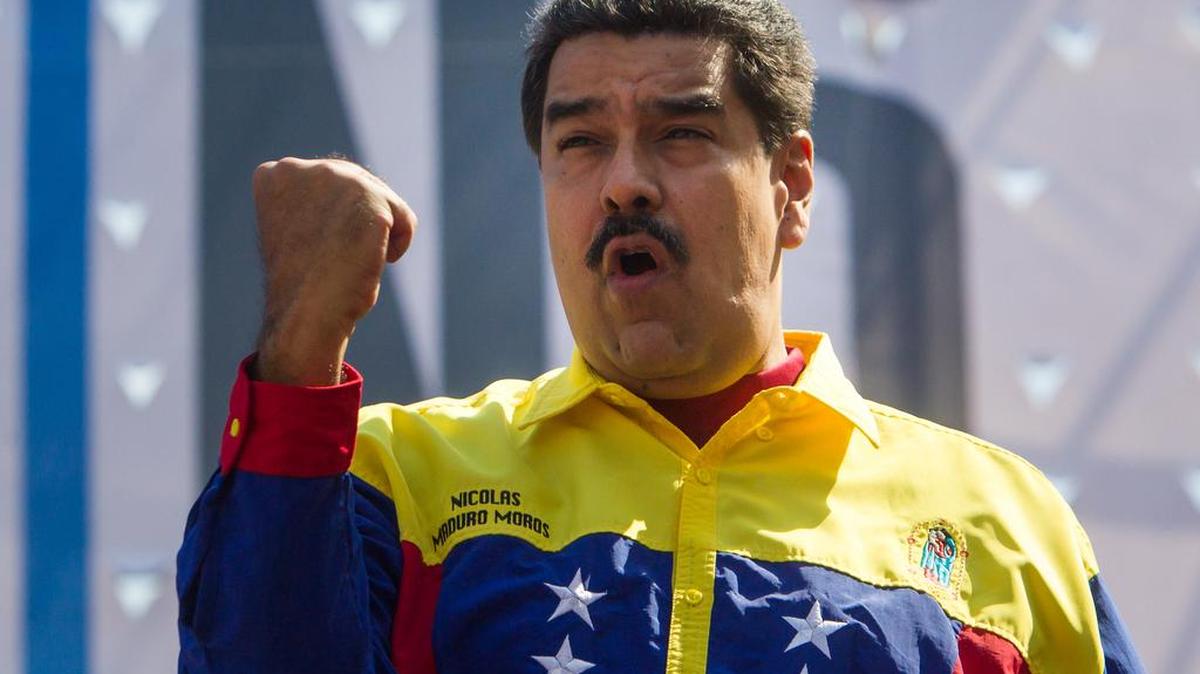 El presidente de Venezuela Nicolás Maduro.