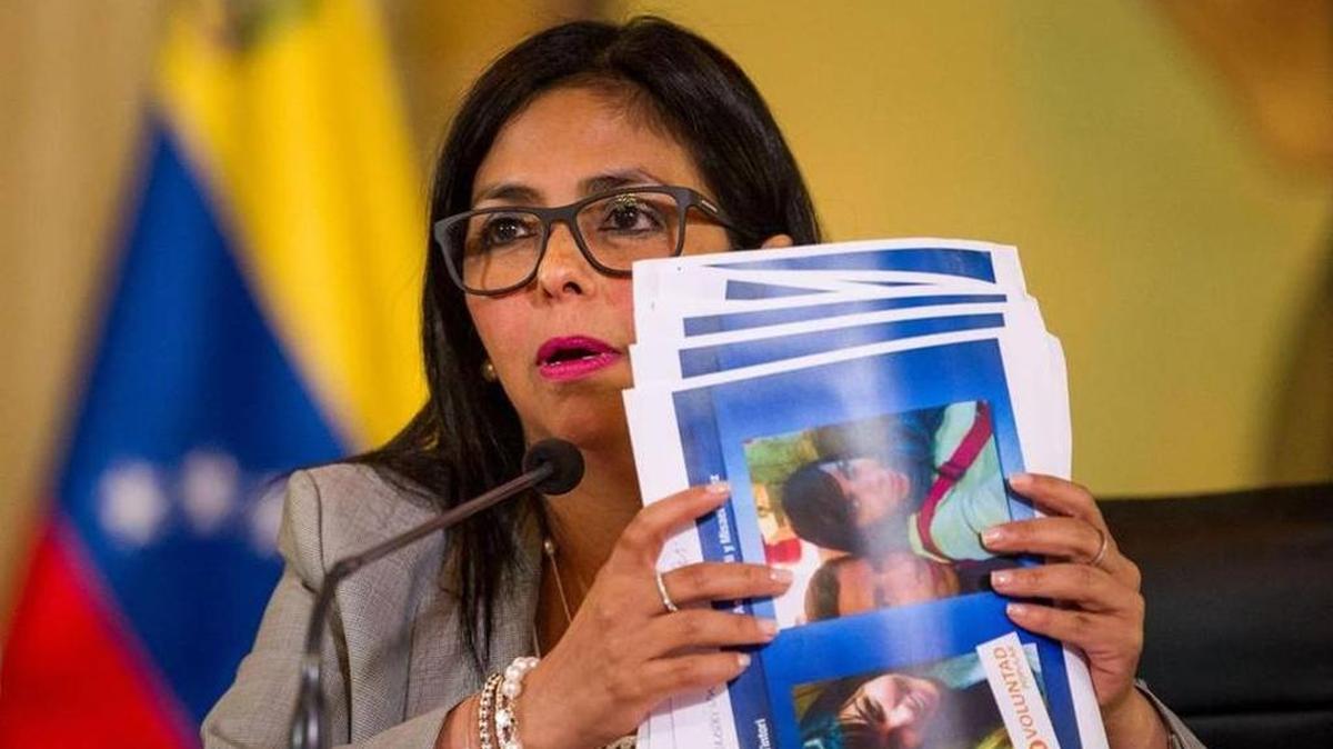 La presidenta de la Asamblea Nacional, Delcy Rodríguez, en foto de archivo.