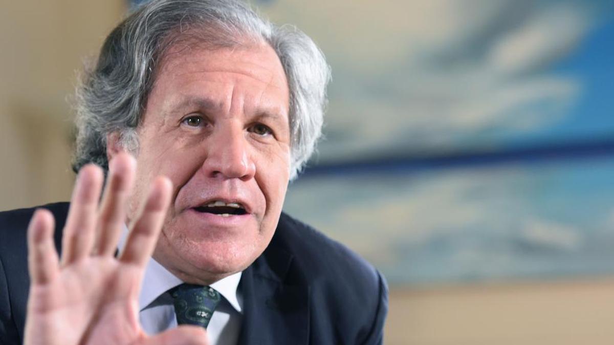 El secretario general de la Organización de Estados Americanos (OEA), Luis Almagro.