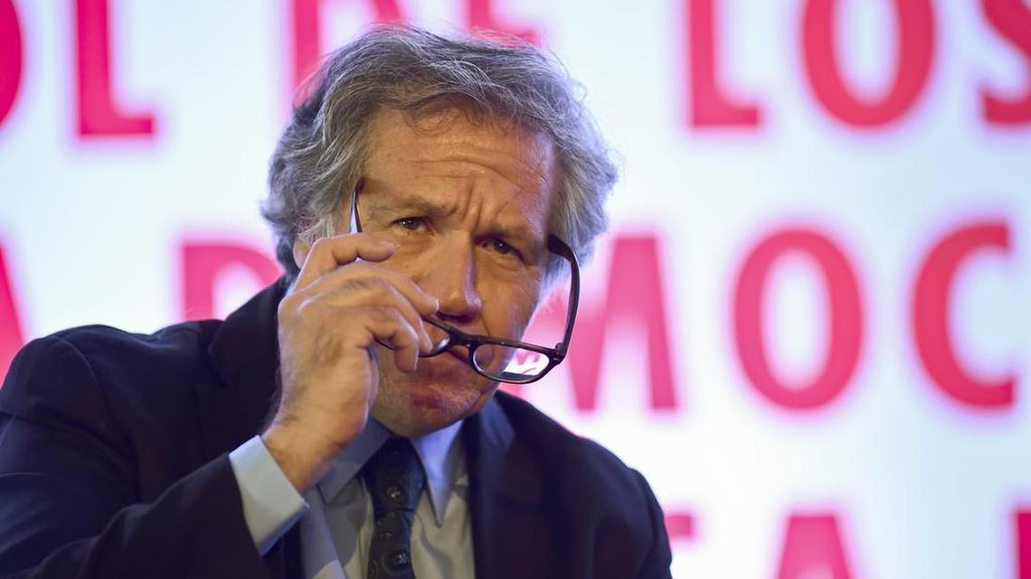 El secretario general de la Organización de Estados Americanos (OEA), Luis Almagro.