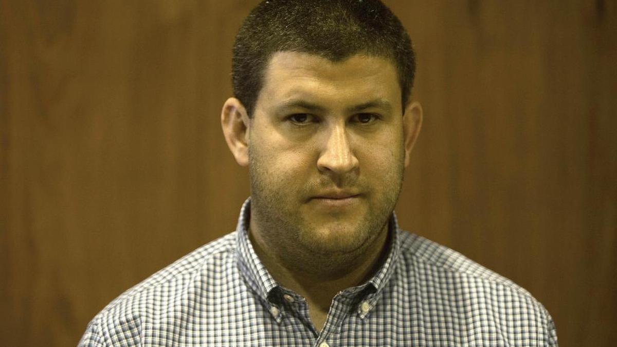 El exalcalde venezolano David Smolansky, destituido y condenado a 15 meses de prisión por el Tribunal Supremo, re reúne con el canciller brasileño, Aloysio Nunes (fuera de cuadro), el jueves 14 de septiembre de 2017, en Brasilia (Brasil).