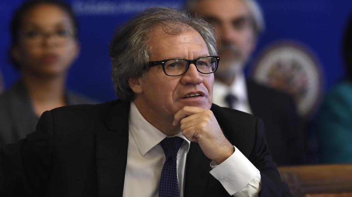 El ex canciller uruguayo Luis Almagro durante la sesión en que fue elegido como secretario general de la Organización de Estados Americanos, el 26 de mayo del 2015 en Washington.