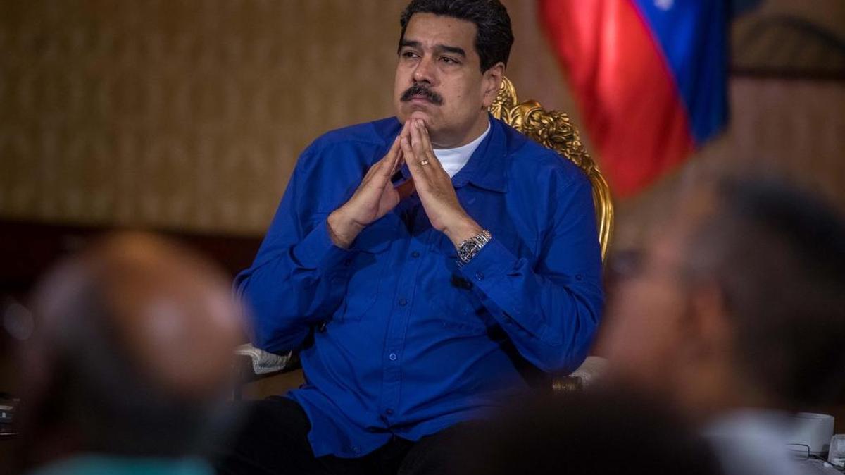 El presidente venezolano Nicolás Maduro participa en un evento el sábado 24 de marzo del 2018, en Caracas. Foto de archivo.