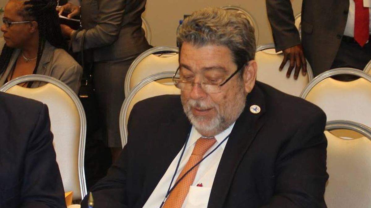El primer ministro de San Vicente y las Granadinas, Ralph Gonsalves en una imagen de Facebook.