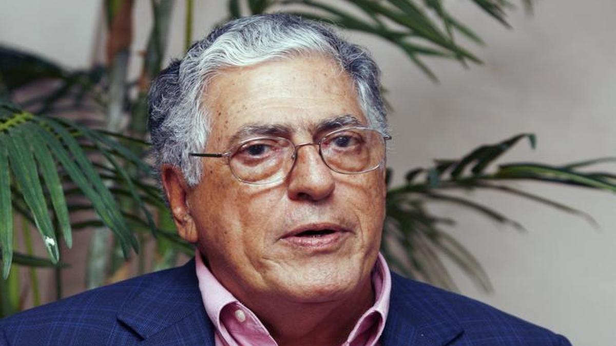 Rafael Poleo, propietario del diario El Nuevo País, en una entrevista con el Nuevo Herald en septiembre de 2009.