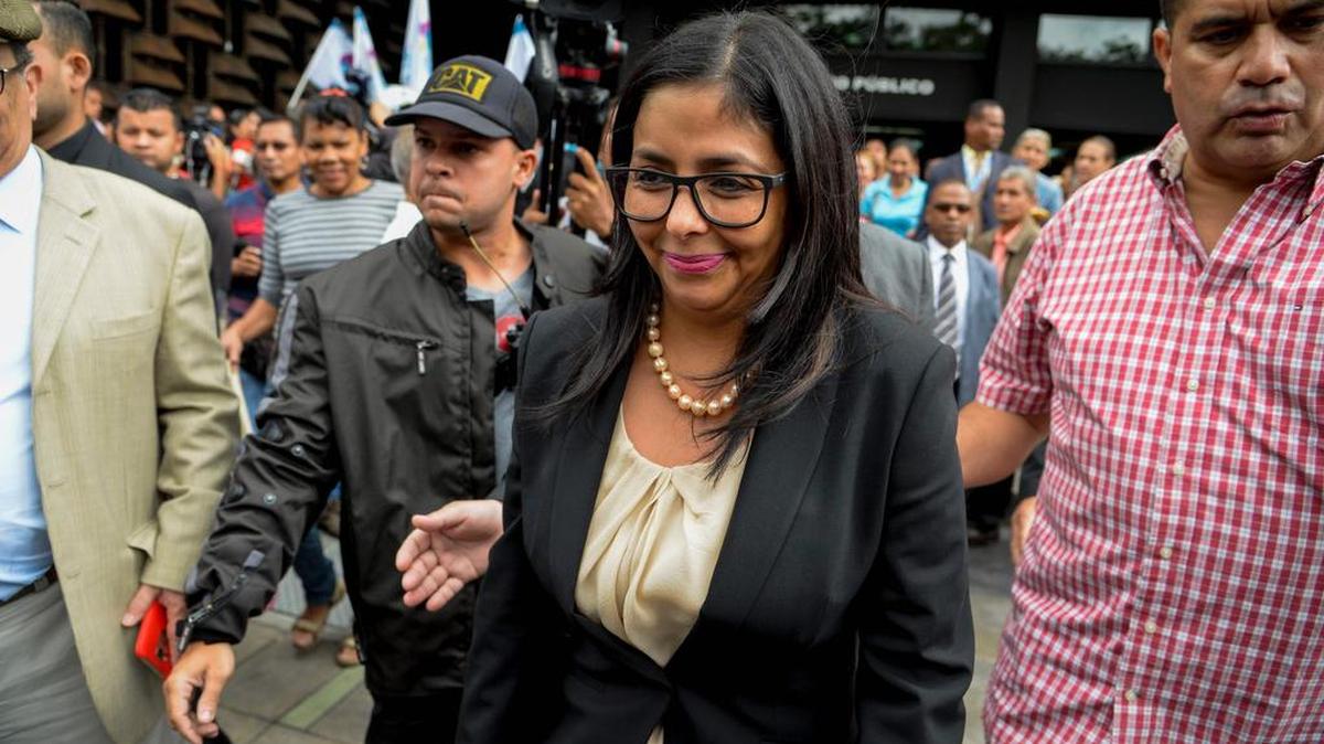 La canciller de Venezuela, Delcy Rodríguez.