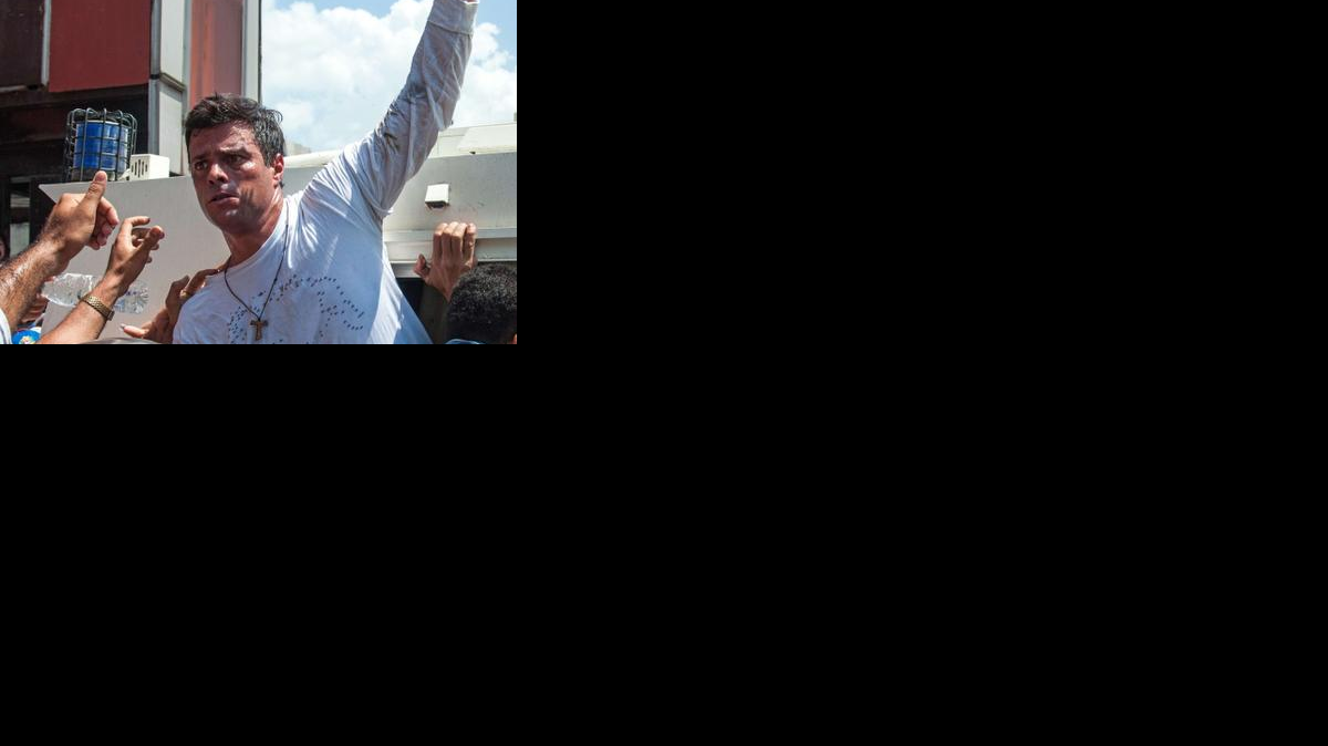 
Leopoldo Lopez, líder opositor venezolano que se encuentra preso desde febrero.
