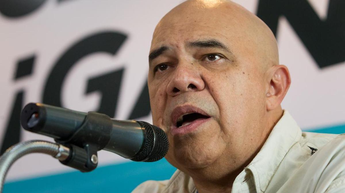 El secretario ejecutivo de la Mesa de la Unidad Democrática (MUD), Jesús Torrealba.