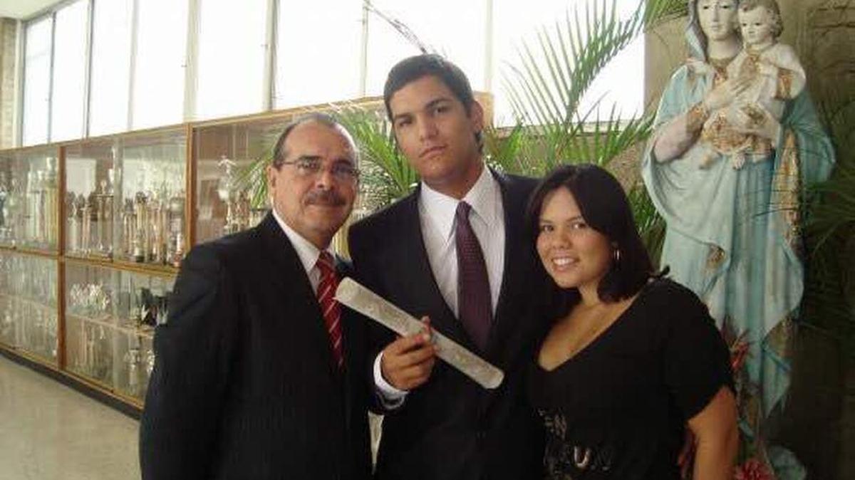 El joven periodista Miguel Castillo quien falleció durante una manifestación en Caracas, el miércoles.