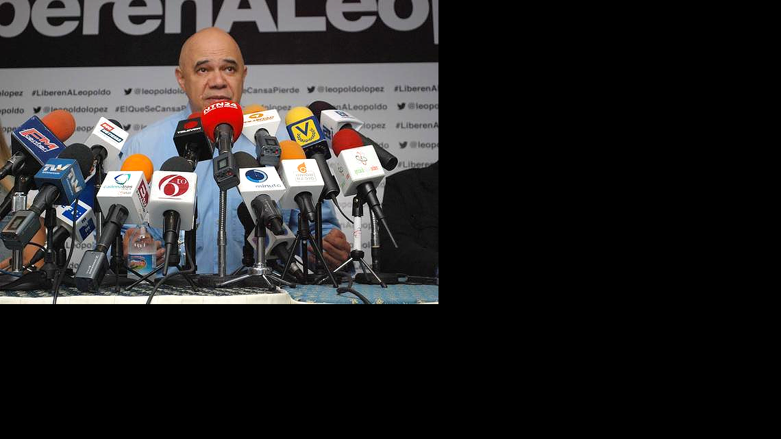 
El secretario ejecutivo de la MUD, Jesús Torrealba.  
