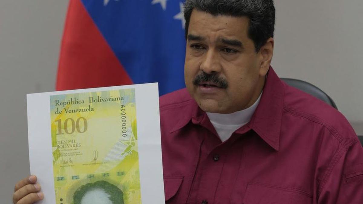 El gobernante venezolano, Nicolás Maduro, durante una reunión de gobierno, en Caracas.