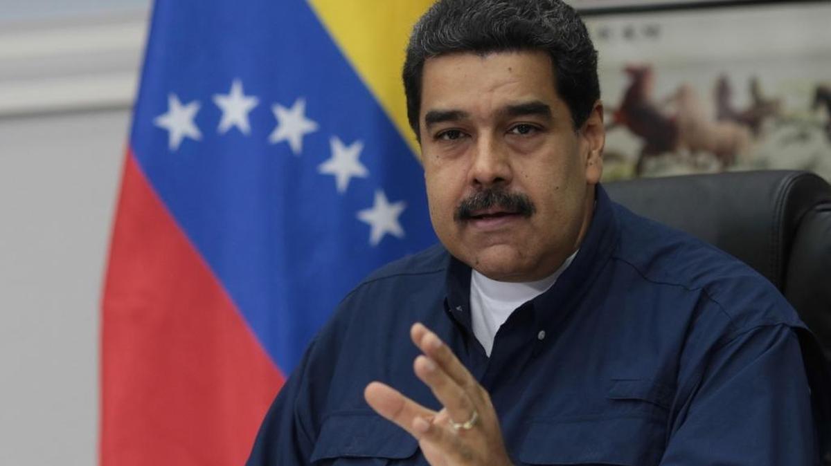 El gobernante venezolano Nicolás Maduro en un programa de TV en Caracas el 16 de mayo.