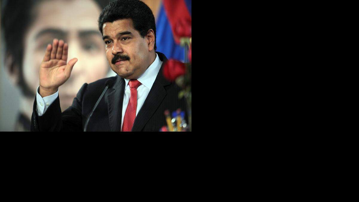 
El presidente venezolano Nicolás Maduro durante un programa de televisión en Miraflores el 2 de septiembre.
