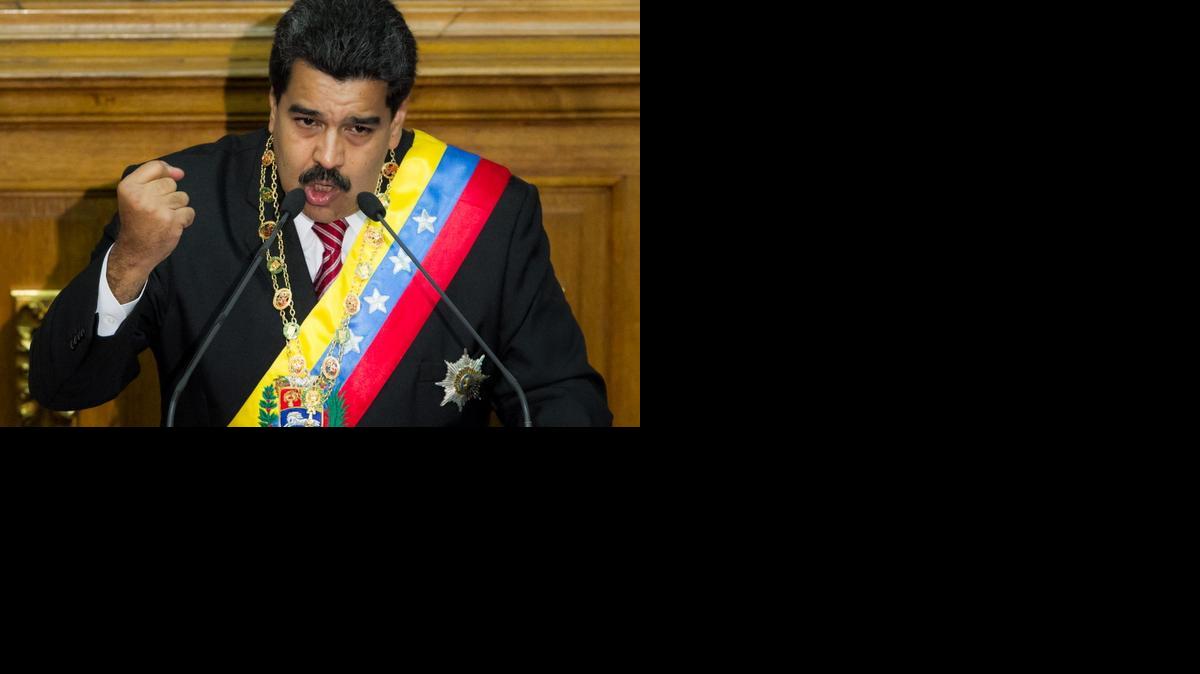 
 El presidente venezolano, Nicolás Maduro, ofrece un discurso el martes 10 de marzo de 2015, en la Asamblea Nacional (AN, Parlamento), en Caracas (Venezuela). 
