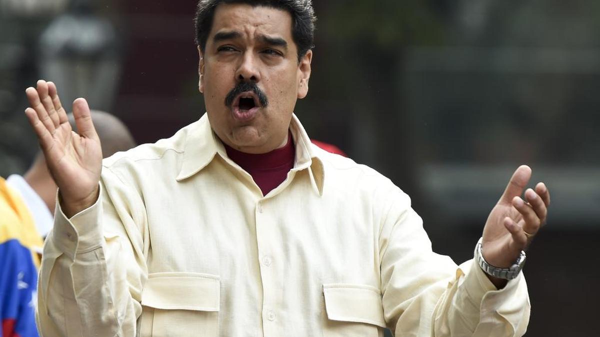 El presidente de Venezuela Nicolás Maduro.