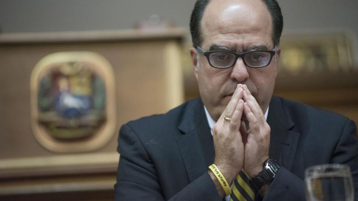 Julio Borges, el presidente de la Asamblea Nacional de Venezuela.