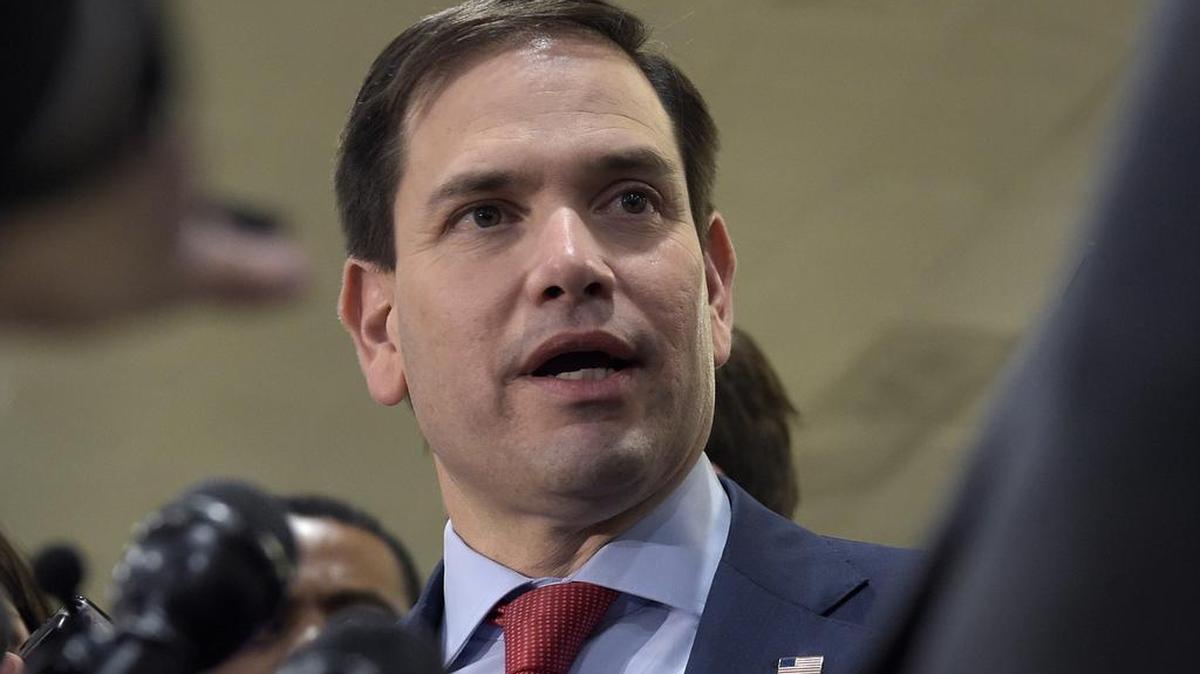 El senador Marco Rubio, republicano de Florida, en foto de archivo del 17 de abril de 2017. El senador Rubio envió una carta al presidente Trump, junto al senador Bill Nelson, para que priorice compensar a los estadounidenses que perdieron propiedades en Cuba. 